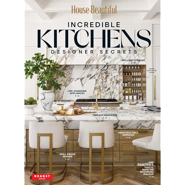 House Beautiful: Incredible Kitchens: Designers Secrets Paperback – January 7, 2022