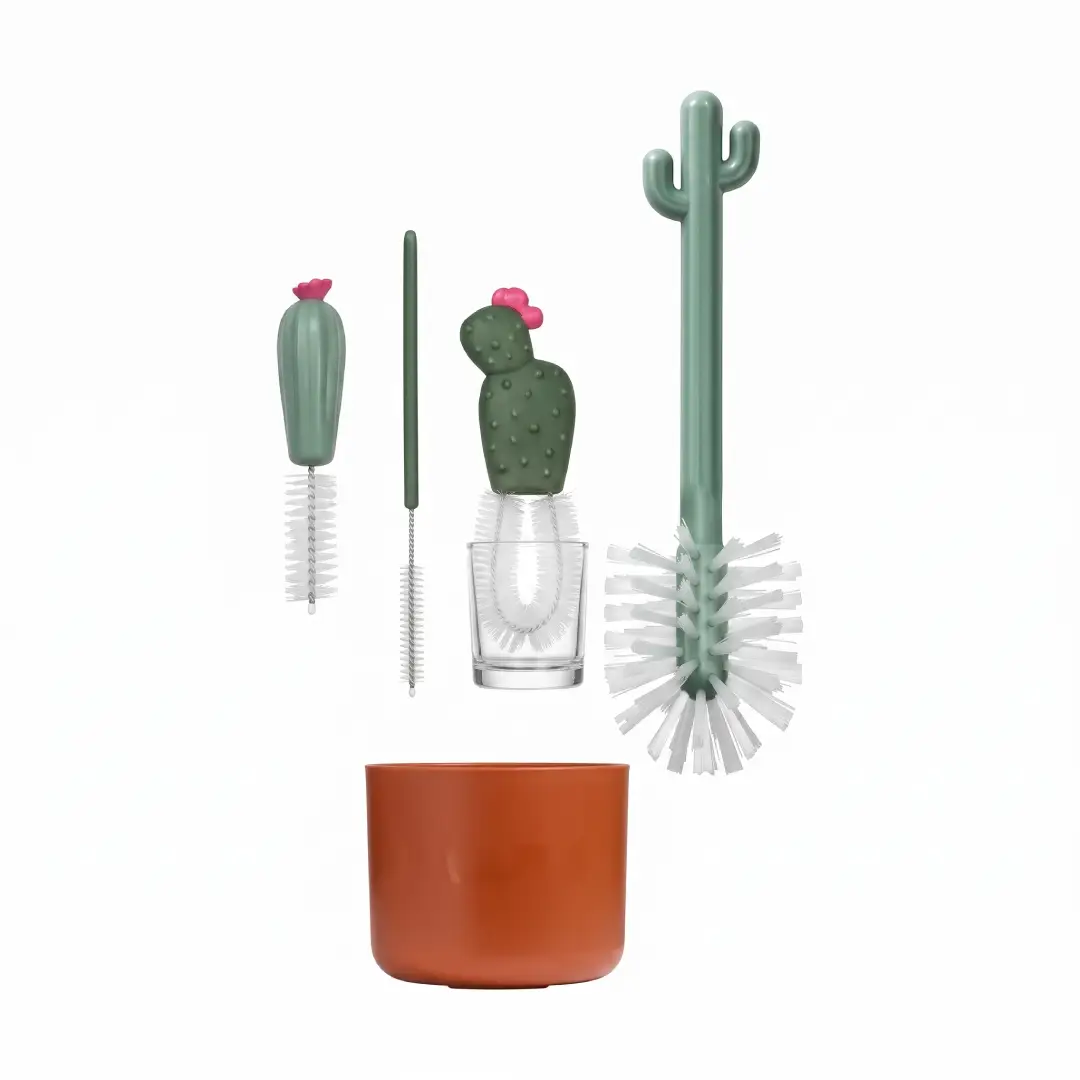 Boon Cacti Bottle Cleaning Brush Set 4 Piece image 4