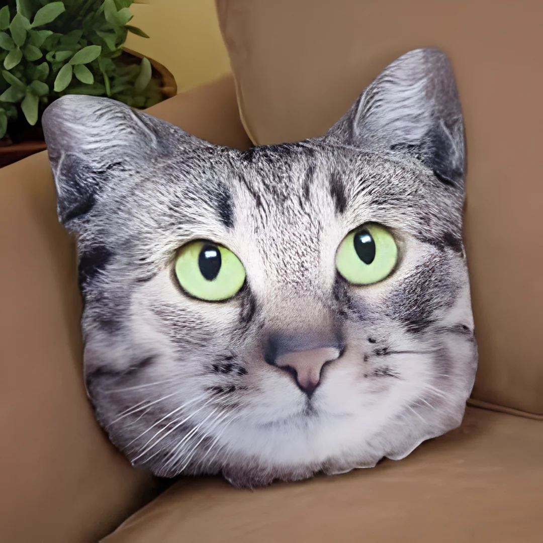 Personalized 3D Pet Pillow Double Sided Soft Plush Cushion image 3