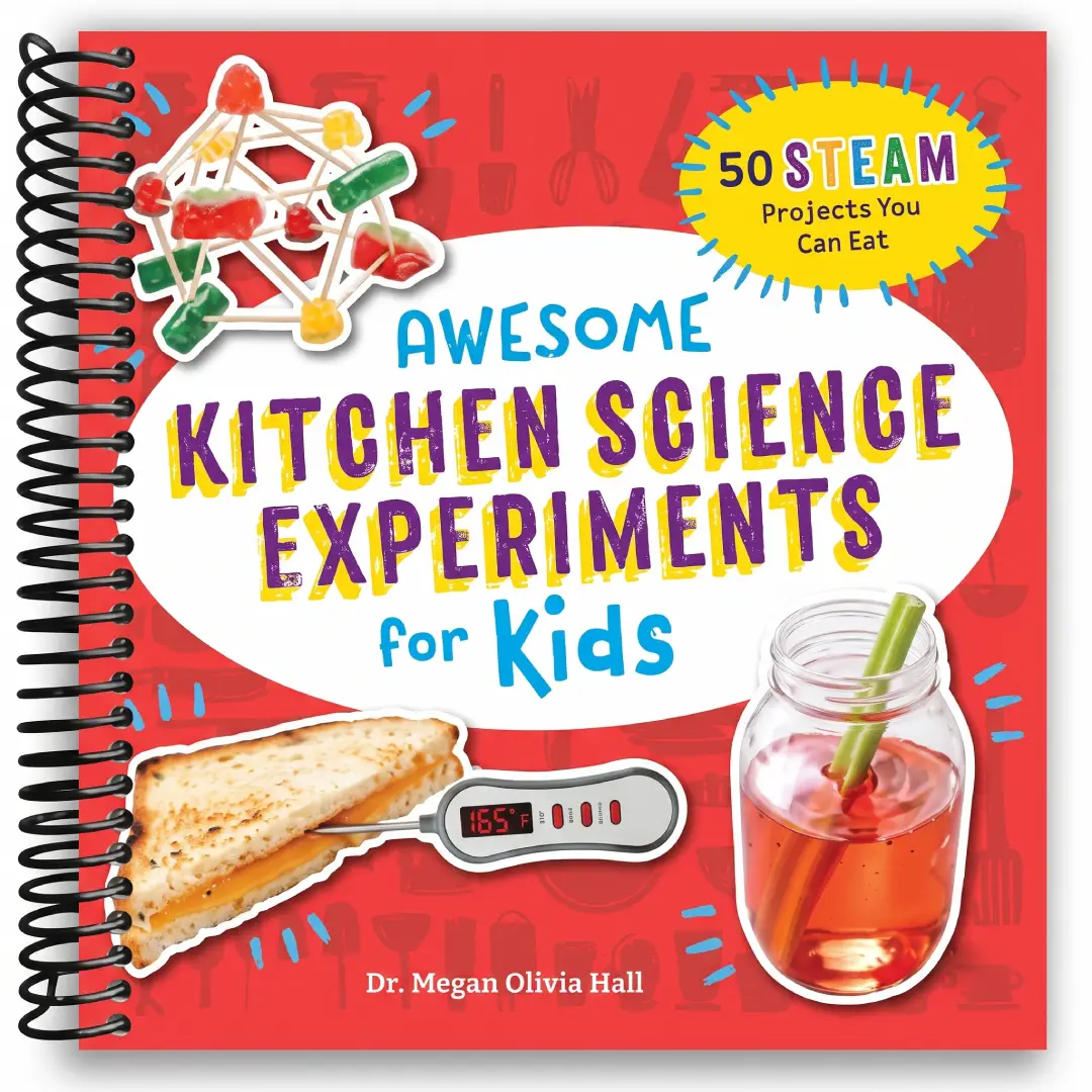 Awesome Kitchen Science Experiments for Kids STEAM Book image 2