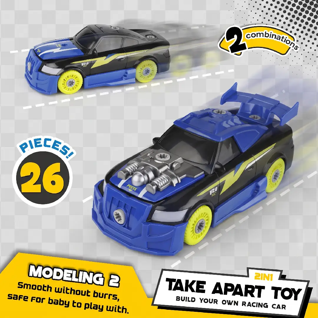 GILOBABY Take Apart STEM Building Set with Electric Drill image 4