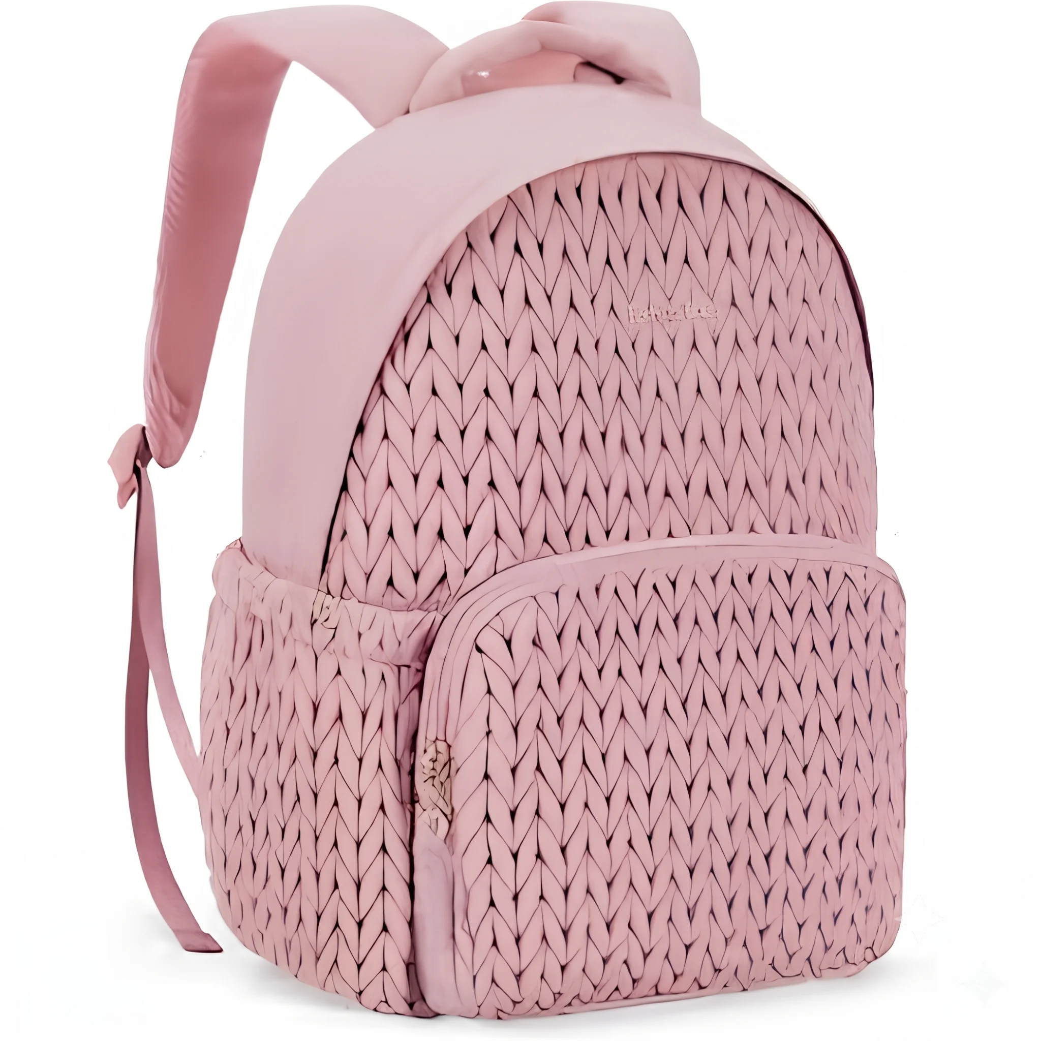 BAGSMART College Backpack Lightweight Puffy Travel Daypack image 2