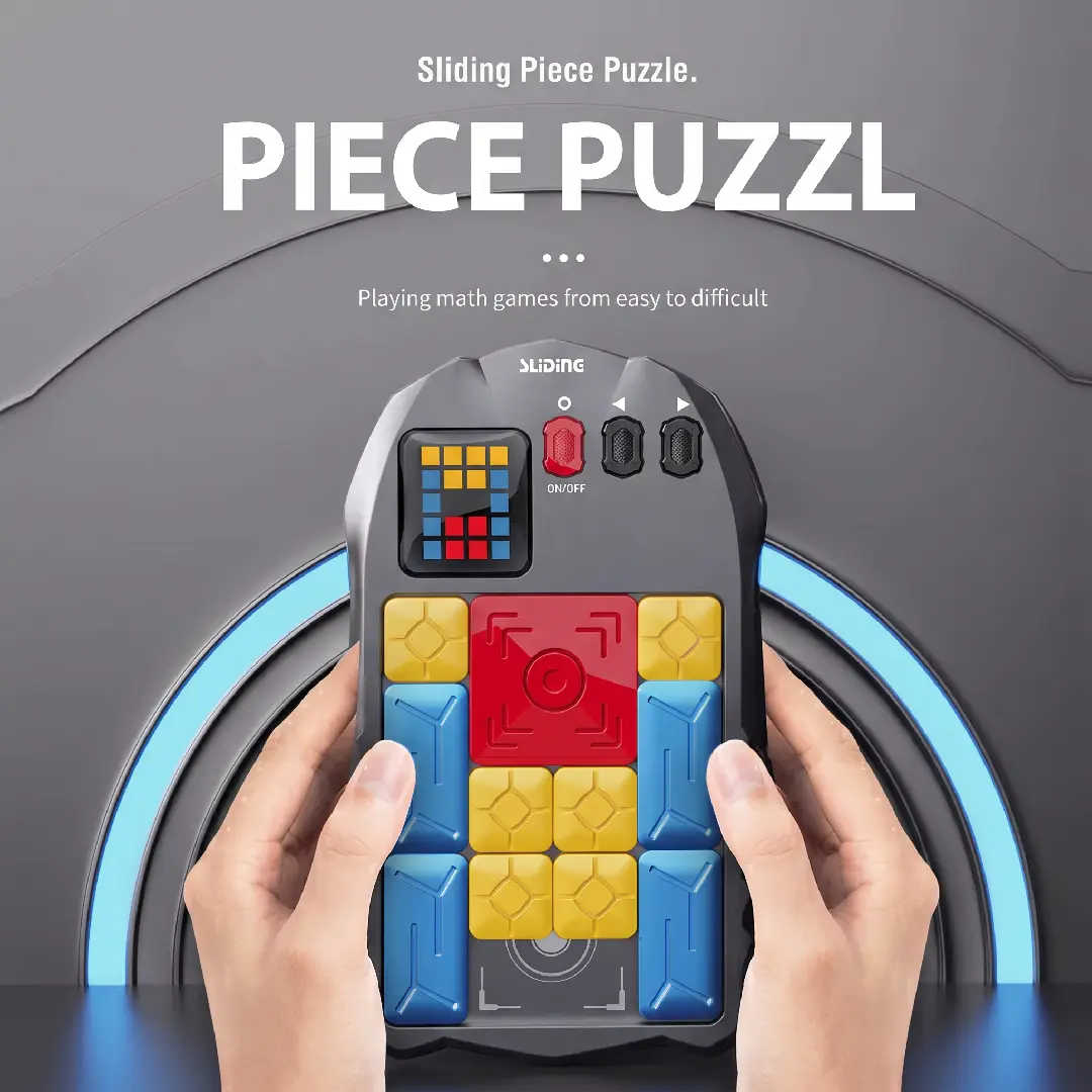 Huarong Road Magnetic Sliding Block Puzzle image 1