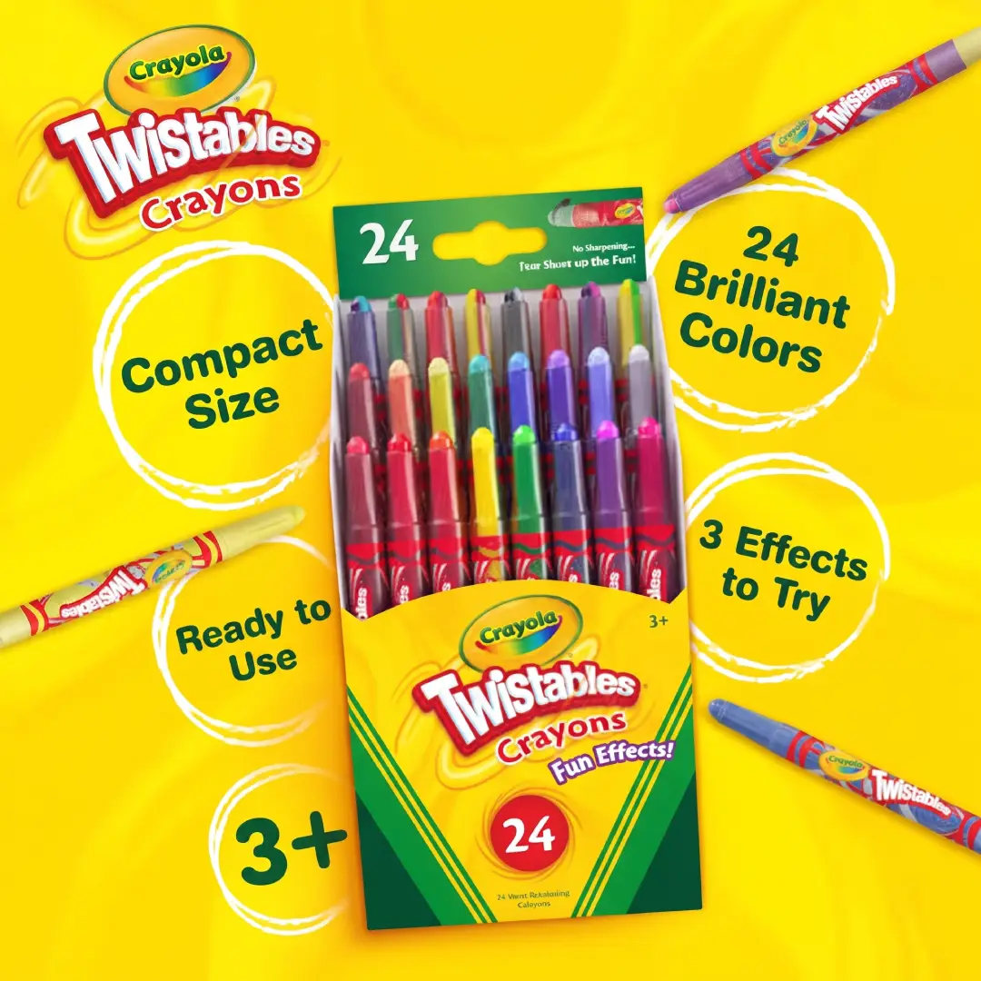 Crayola Twistables Crayons 24 Count image 1