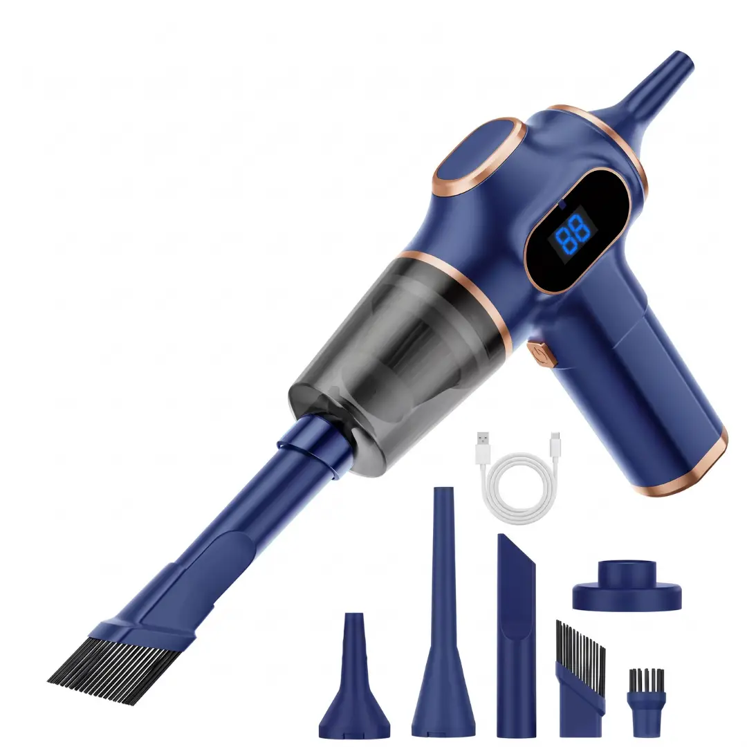 Wireless Mini Car Vacuum Cleaner, High-Power Portable Handheld Vacuum for Car, Sofa, Carpet & Home image 1
