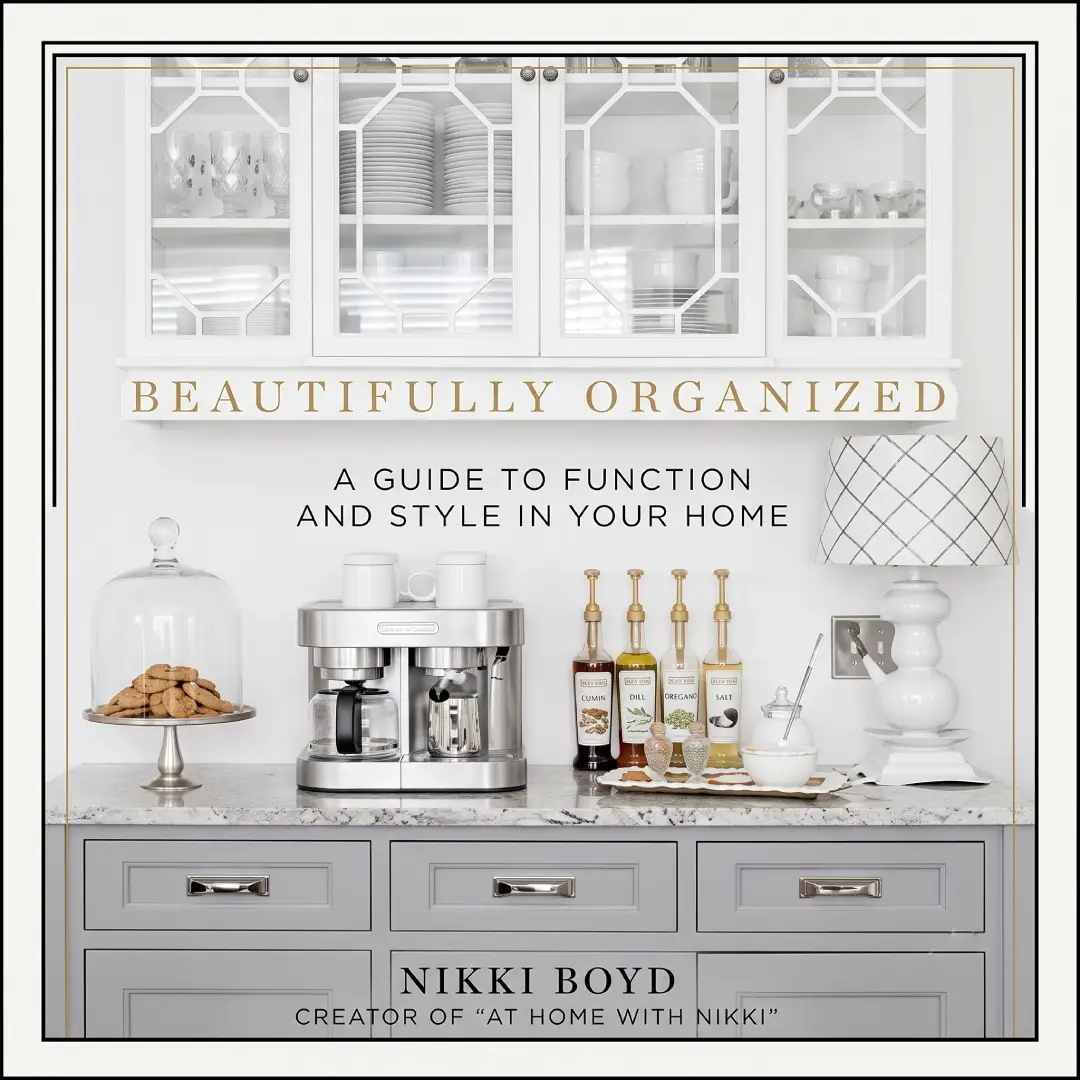 Beautifully Organized Hardcover Home Organization Guide