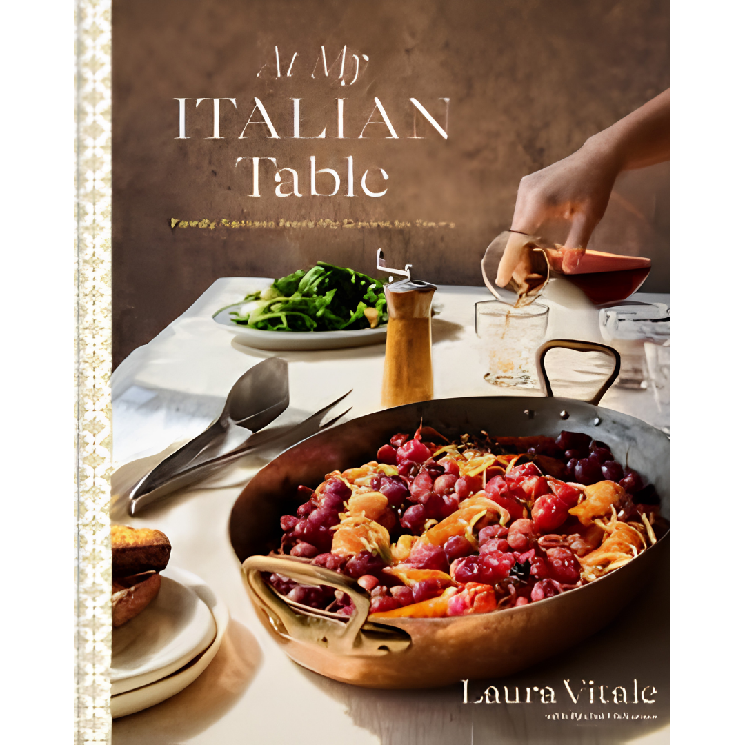 At My Italian Table Family Recipes Cookbook Hardcover