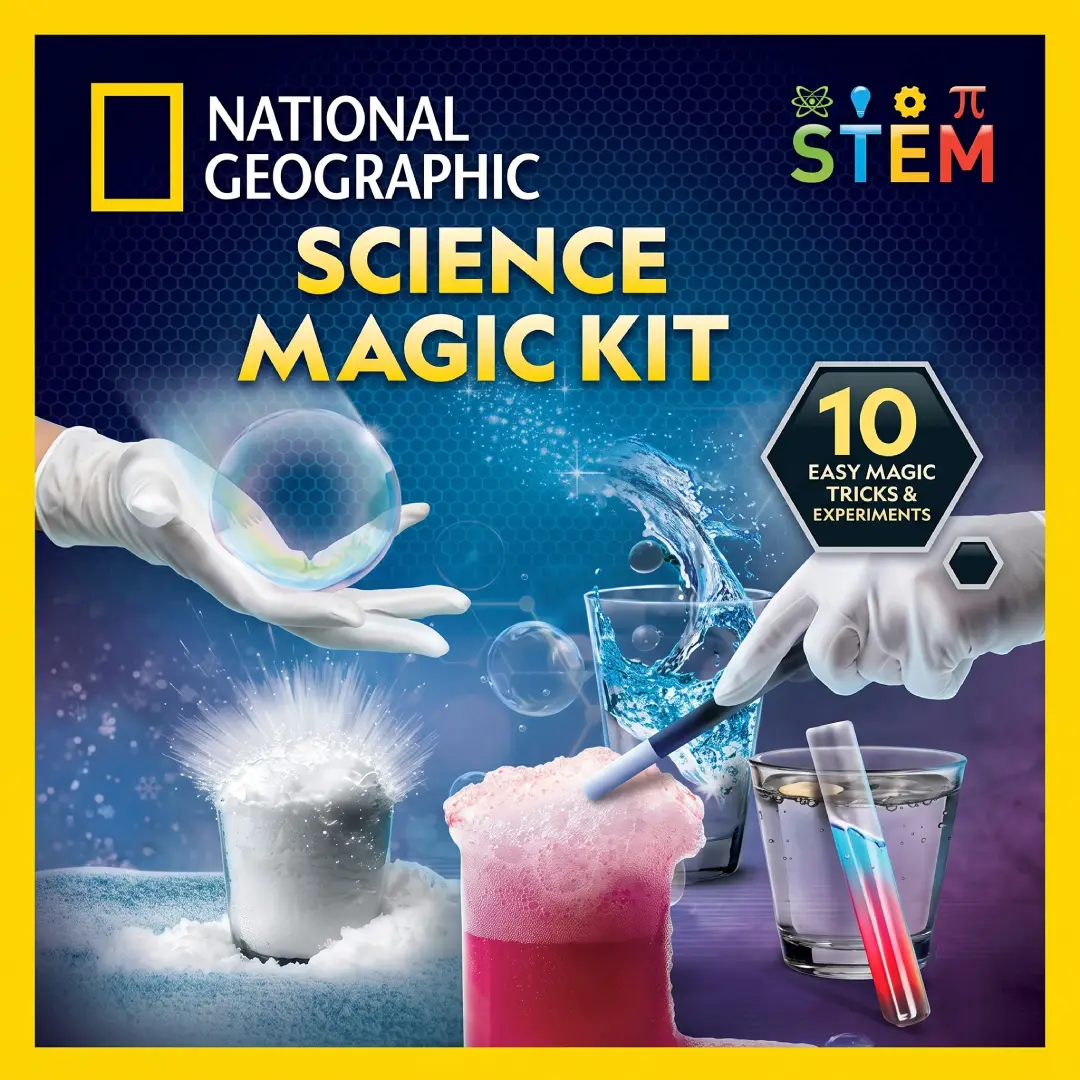 National Geographic Magic Chemistry Set for Kids image 3