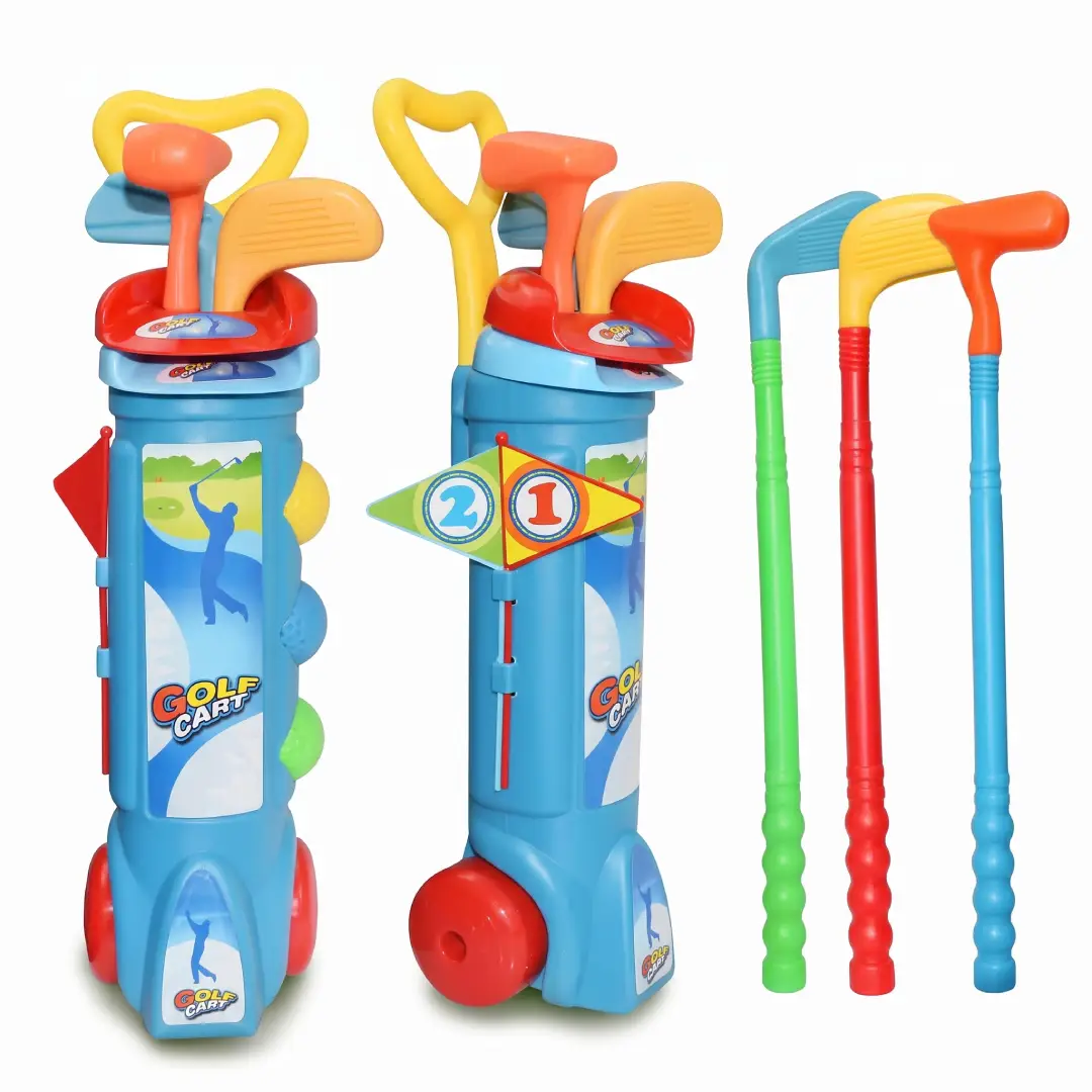 Kids Golf Club Set – Retractable Indoor & Outdoor Toy Golf Game for Parent-Child Family Fun image 2