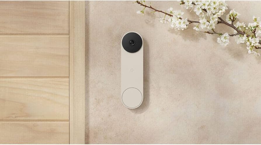 Google Nest Doorbell (Battery) - Linen