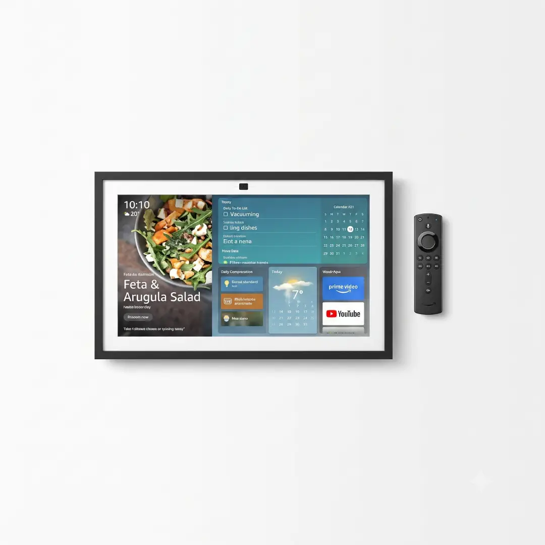 Amazon Echo Show 15 Full HD Kitchen Hub with Fire TV