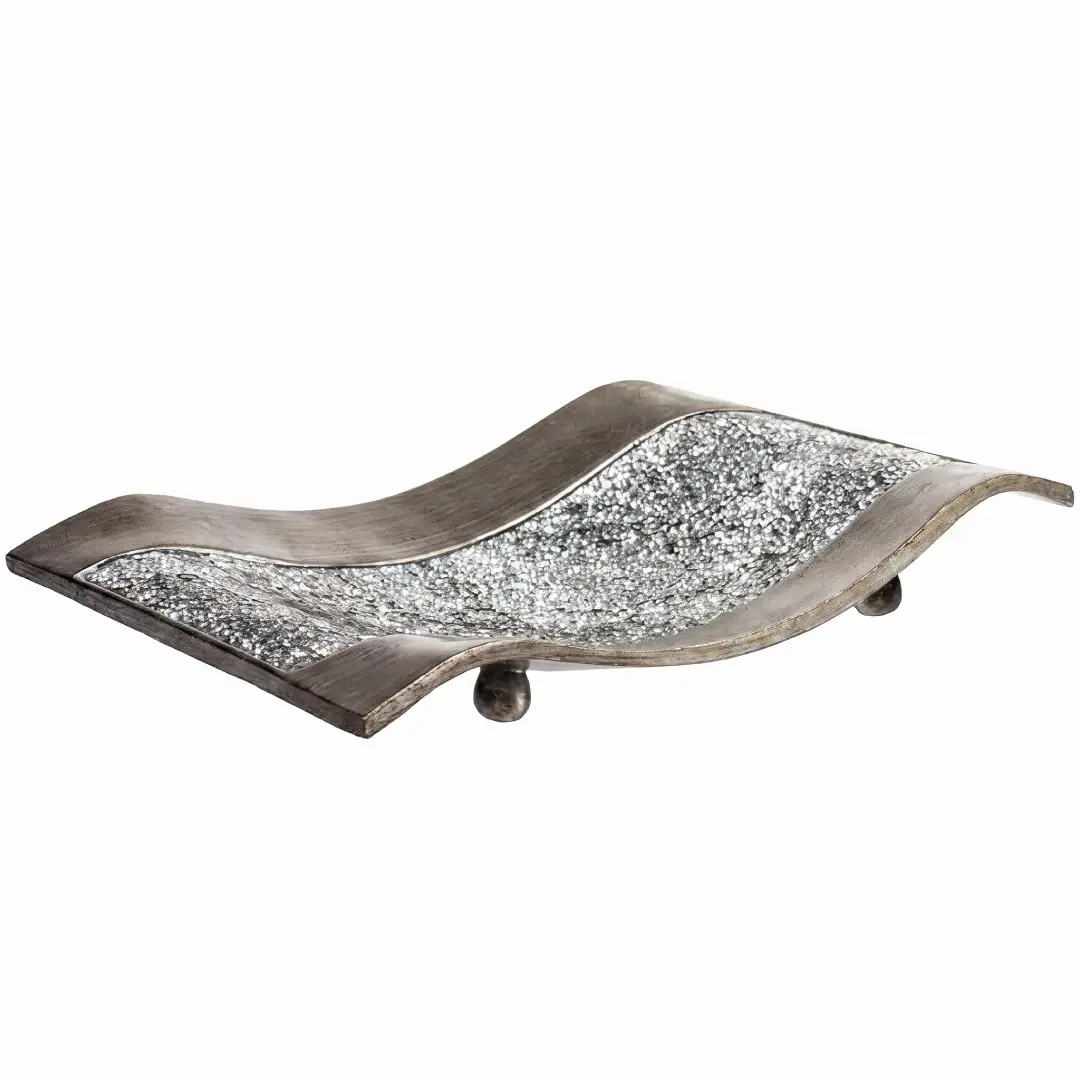 Creative Scents Schonwerk Silver Decorative Tray image 1