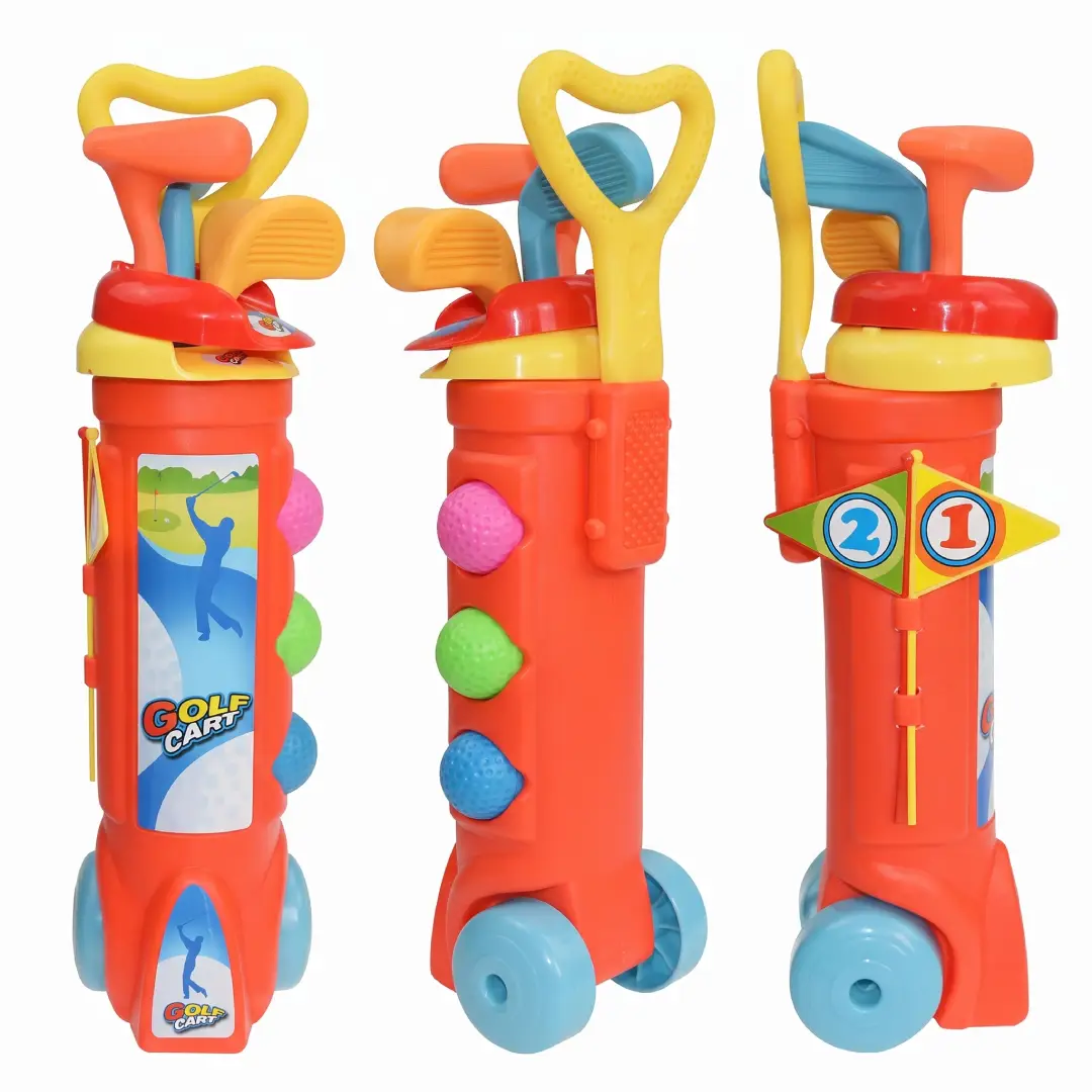 Kids Golf Club Set – Retractable Indoor & Outdoor Toy Golf Game for Parent-Child Family Fun image 3