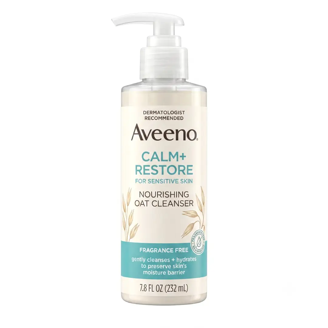 Aveeno Calm + Restore Nourishing Oat Cleanser 7.8 oz image 3