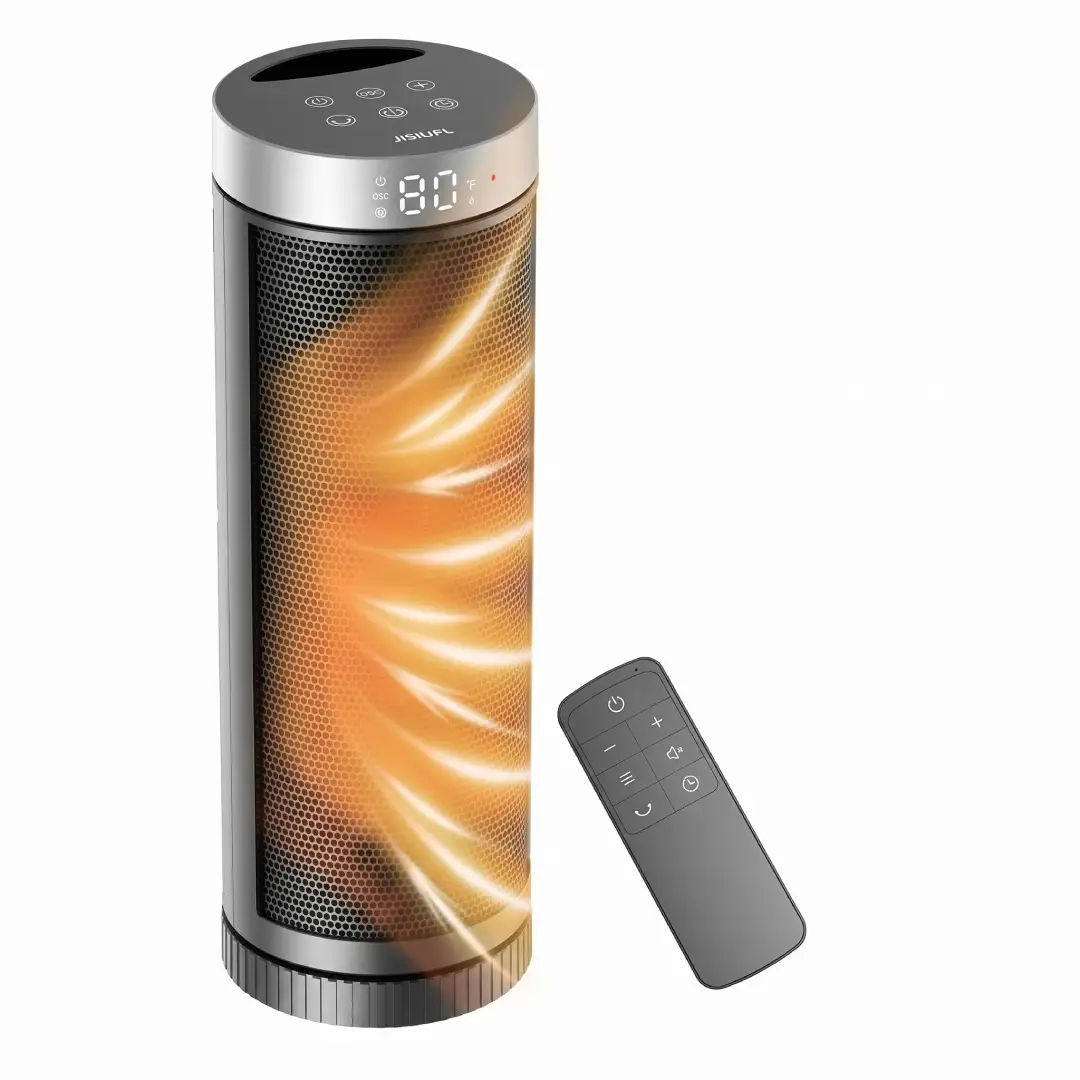 Portable Ceramic Space Heater with Remote Control image 2