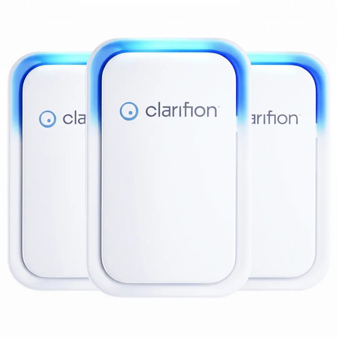 3 Pack Air Ionizers for Home Portable Mini Air Cleaners