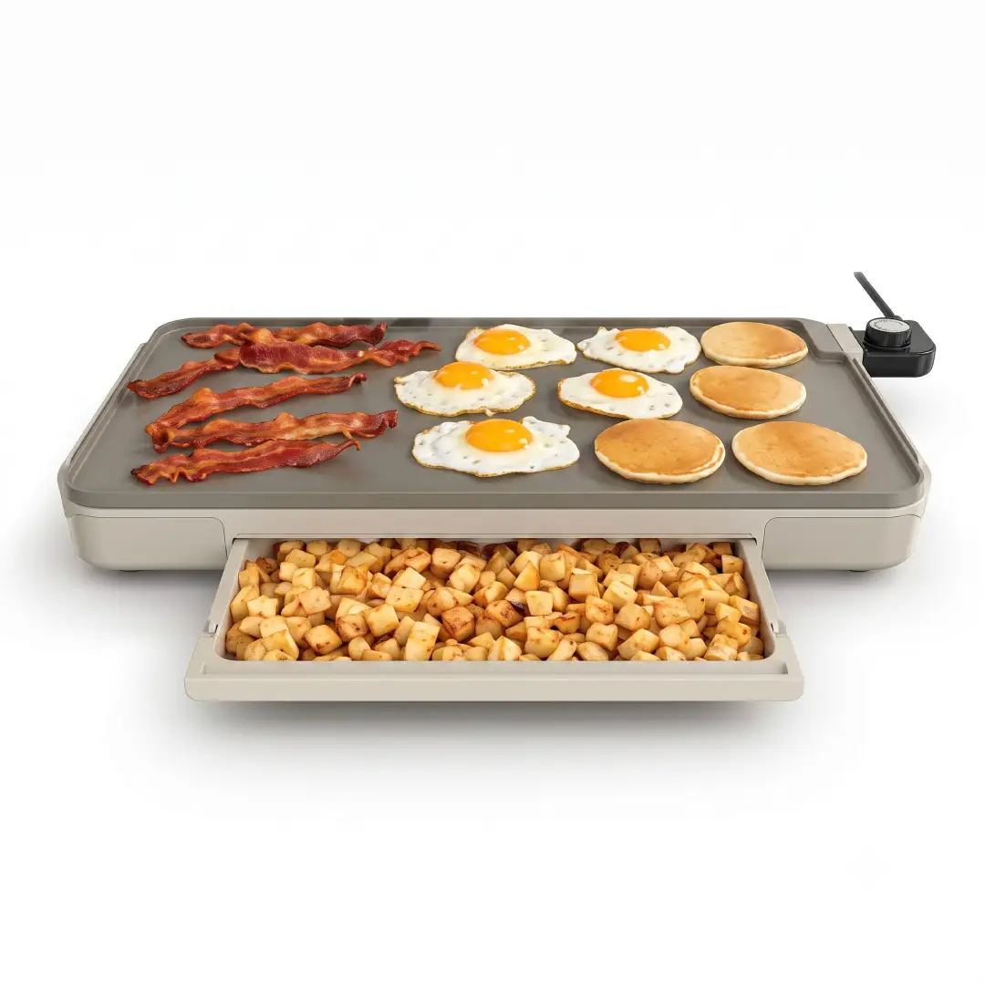 bella XL Electric Ceramic Titanium Griddle 12 x 22