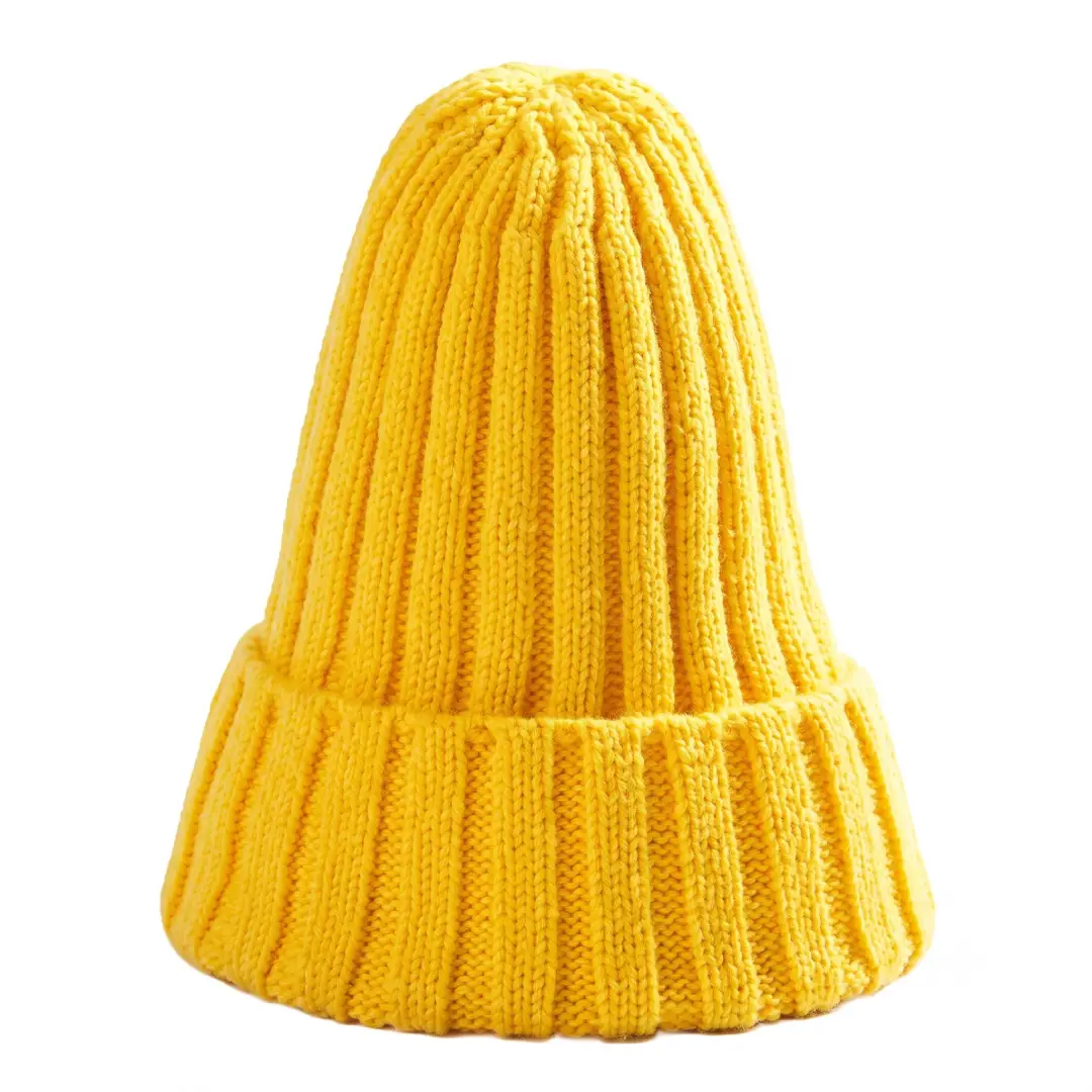 Winter Knitted Beanie Hat Soft Elastic Stocking Cap image 2