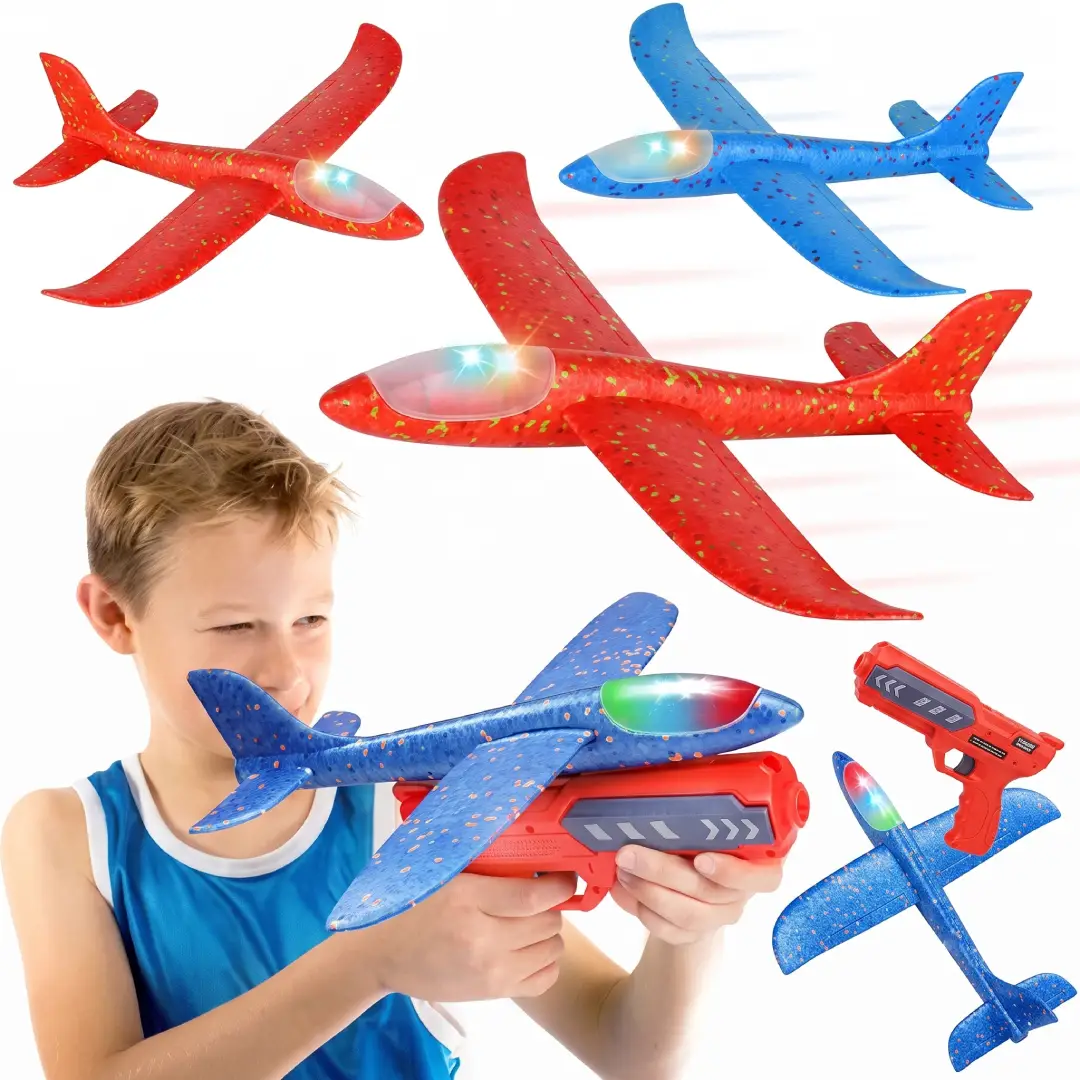 Foam Airplane Toys for Kids Outdoor Glider Planes image 2