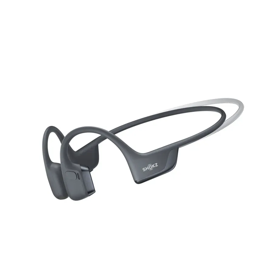 SHOKZ New OpenRun Pro 2- Bone Conduction Headphones, Open-Ear Bluetooth Wireless Sport Earphones for Running, Workouts - Sweat Resistant, Secure Comfortable Fit -Deep Bass, Smart Mic, Reflective Strip
