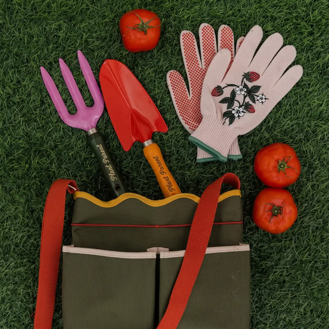 ban.do Gardening Essentials Bundle with Gloves Tools and Bag image 2