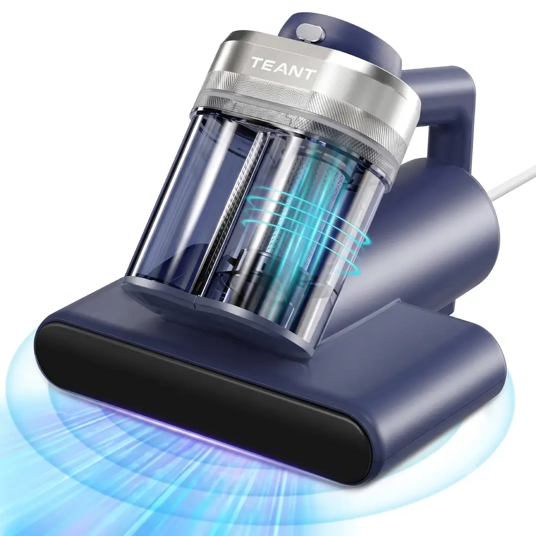 Bed Vacuum Cleaner with UV-C Light Heat and HEPA Filter image 1