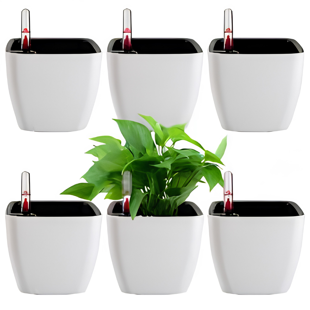 Self Watering Plant Pots with Water Level Indicator