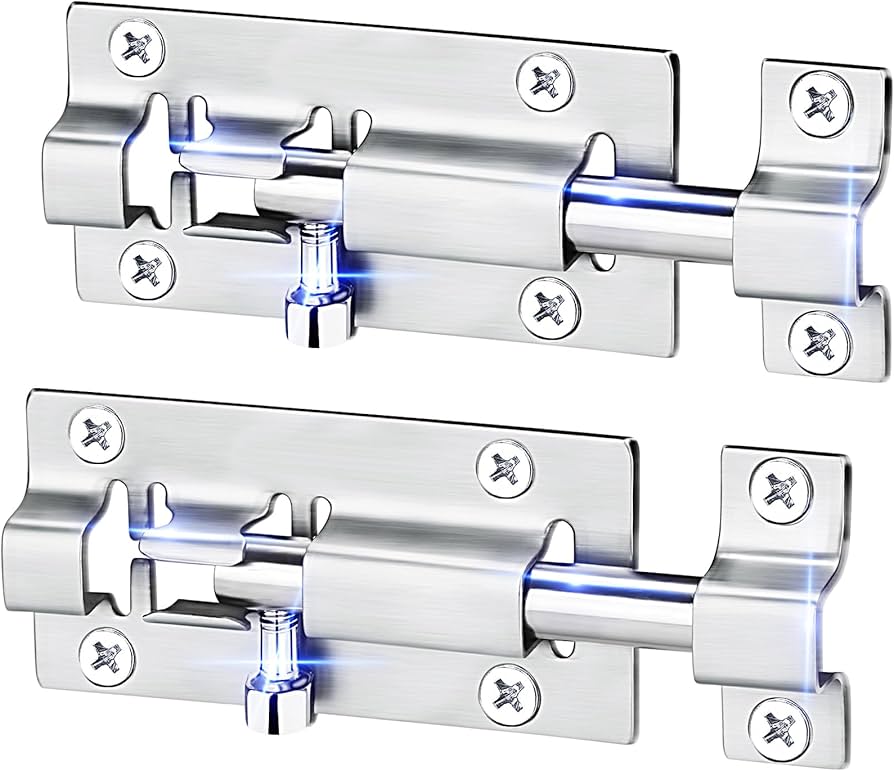 AceMining Portable Door Lock Home Security Door Lock Travel Lockdown Locks for Additional Safety and Privacy Perfect for Traveling Hotel Home Apartment College