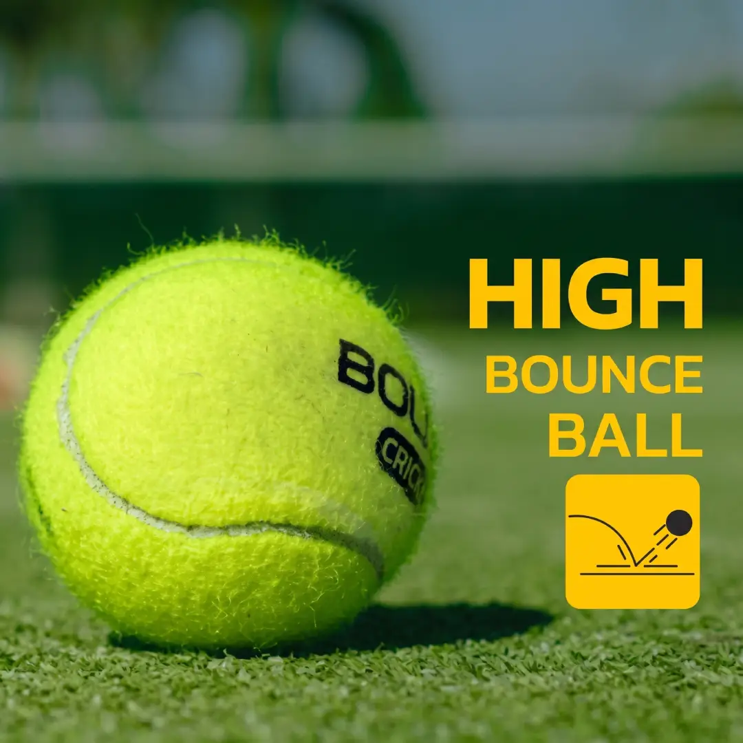 Boldfit Soft Cricket Tennis Ball for Practice and Street Matches image 2