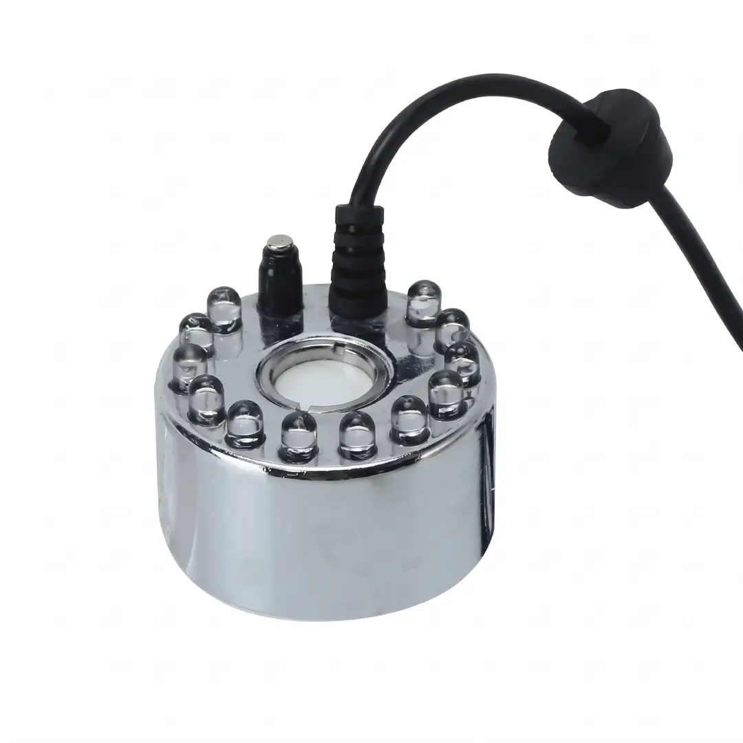 Halloween Smoke Fog Machine, Mini LED Mist Maker, Water Fountain Pond Fogger for Halloween Outdoor Decoration image 6