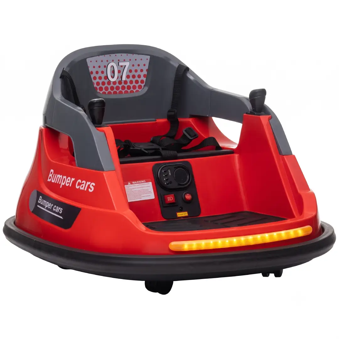 12V Kids Bumper Car Electric Ride-On Toy with Remote image 3