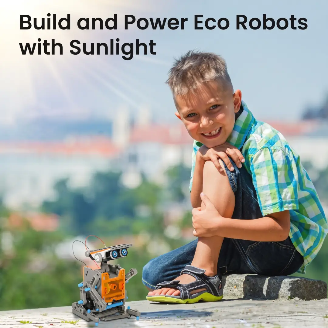 Sillbird 12-in-1 Solar Robot Building Kit – STEM Educational Construction Toy for Boys Ages 8–13 image 6