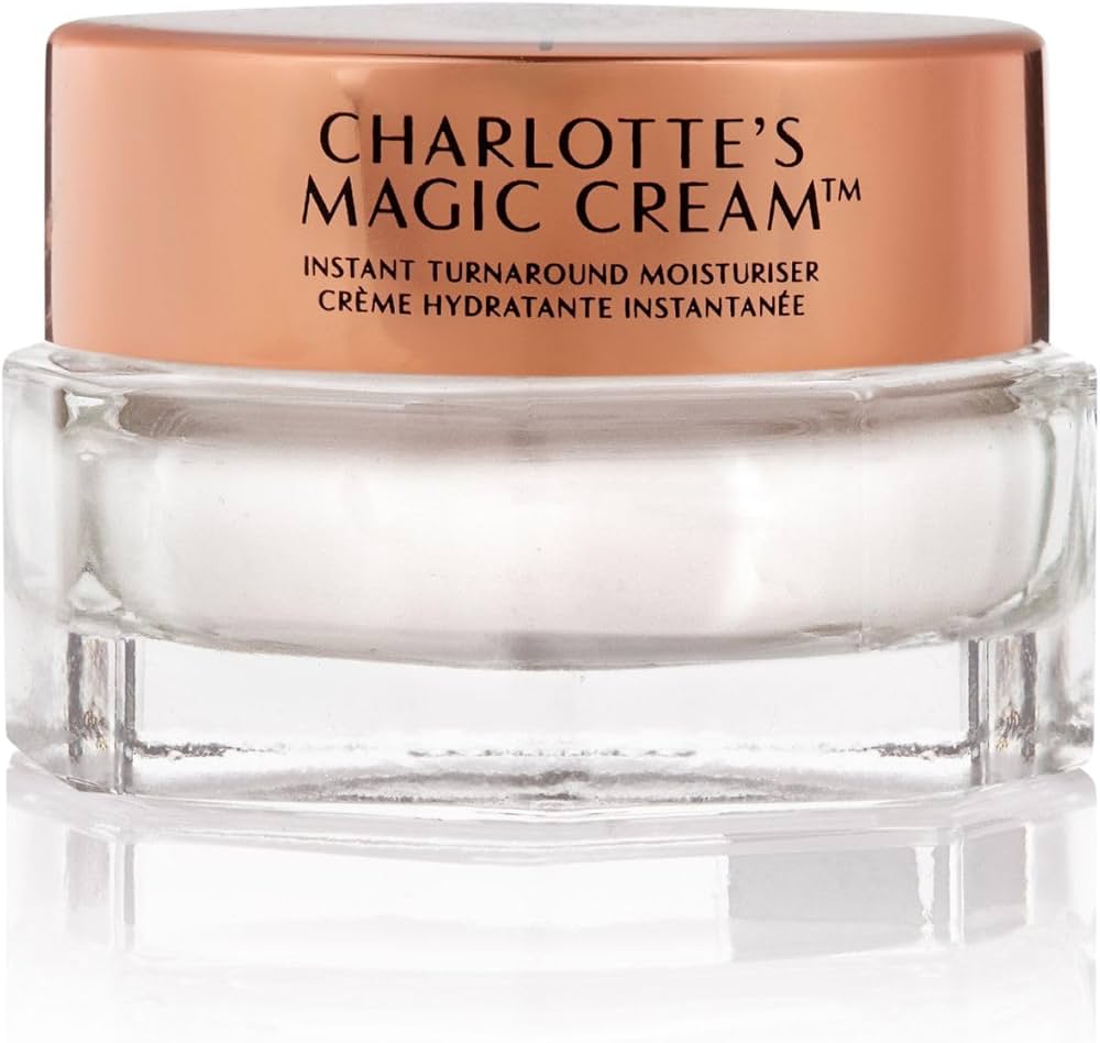Charlotte Tilbury Magic Cream Face Moisturizer - Firming & Hydrating Face Cream to Create a Smoother-Looking Base for Makeup - Enriched with Vitamins C & E, Peptide Complex & Hyaluronic Acid