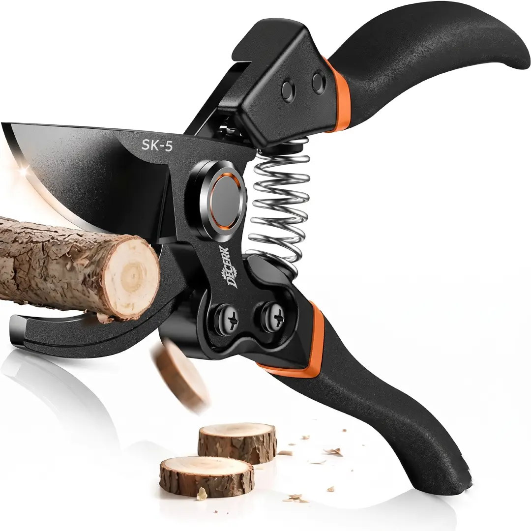 DECERK 8.5 Inch Professional Pruning Shears image 1