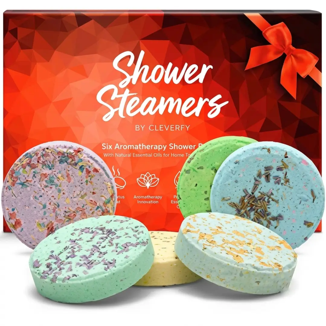 Cleverfy Aromatherapy Shower Steamers 6 Pack image 2
