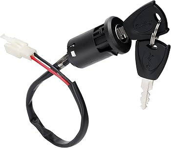 Ignition Lock Scooter Key Switch Daily Commute Black Secure Ignition Switch For Scooter 3-pin Secure Connection