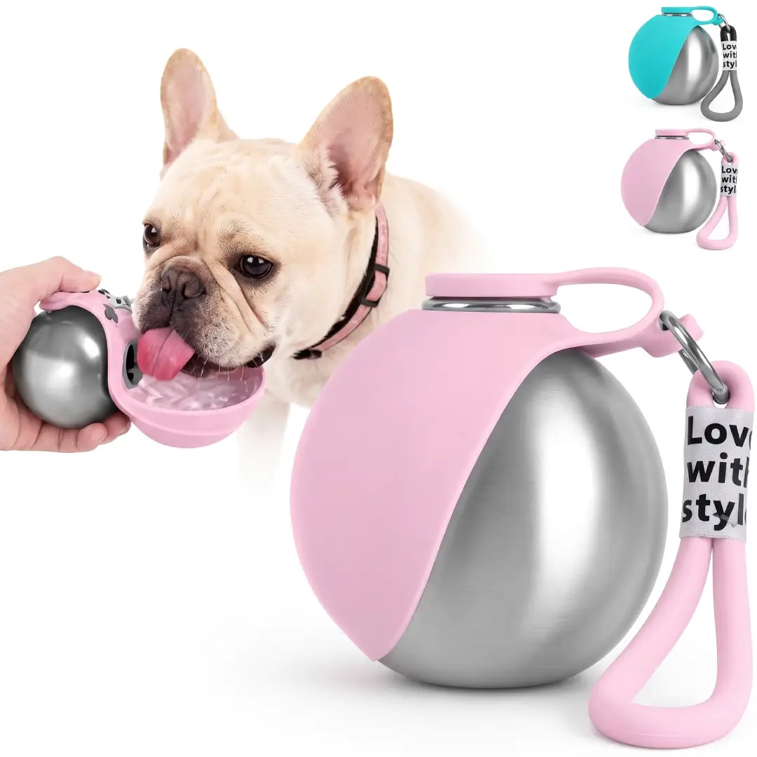 Portable Dog Water Bottle for Small Dogs – 2-in-1 Travel Water Dispenser for Walks, Hiking & Road Trips image 7