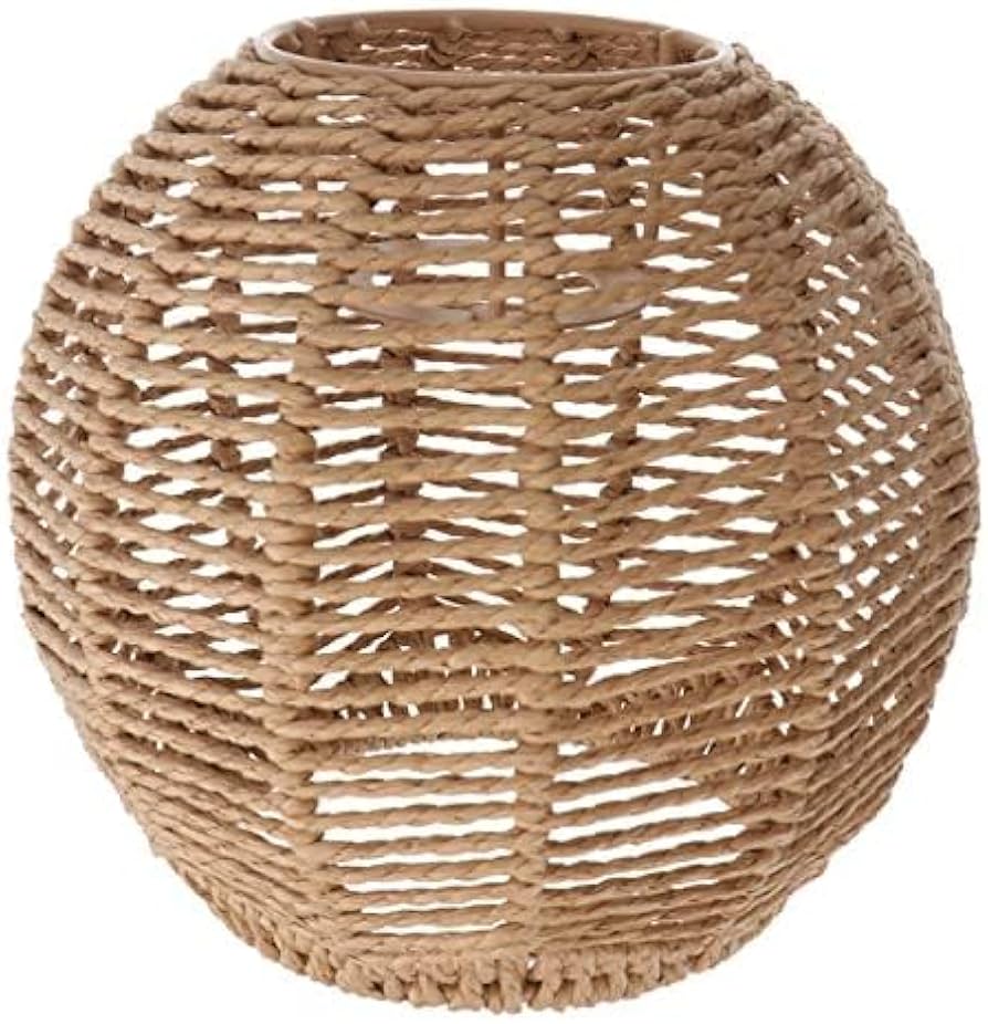 Lampshade for Cover Table Lamp Rattan Lamp Pendant Light Vintage Hanging Lighter Cafe Restaurant Home Decor Retro Lampshade