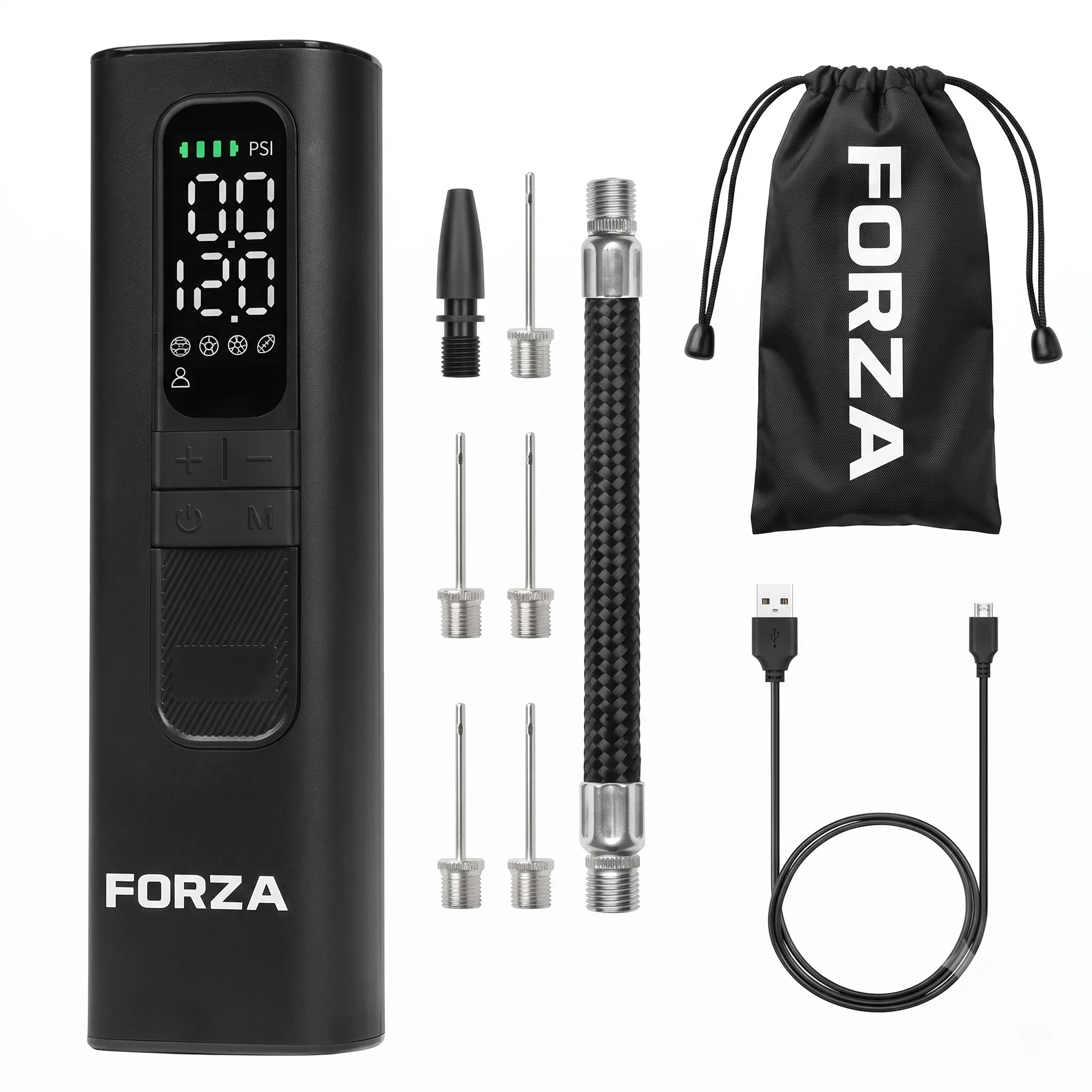 Portable Electric Ball Pump with Digital LED Display image 1