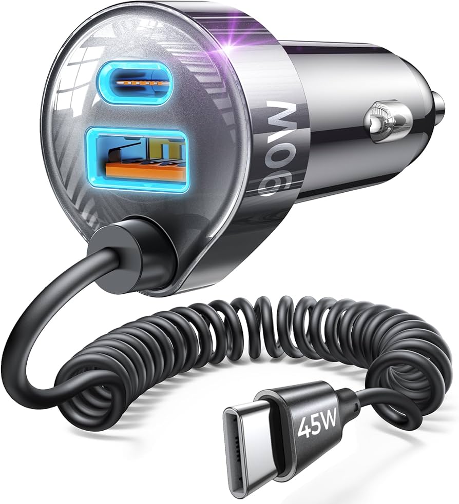 LISEN 90W for iPhone 17 16 15 Pro Max Car Charger USB C Fast Charge,Super Fast for iPhone 15 16 17 Pro Car Charger USB C Adapter for iPhone 17e 16 15 Pro Max Plus Air,Samsung Galaxy S26 Ultra, Android