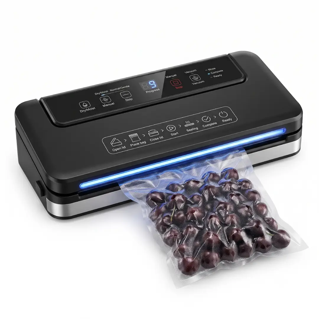 95kPa Food Vacuum Sealer Machine with 10-in-1 Preset Modes image 3