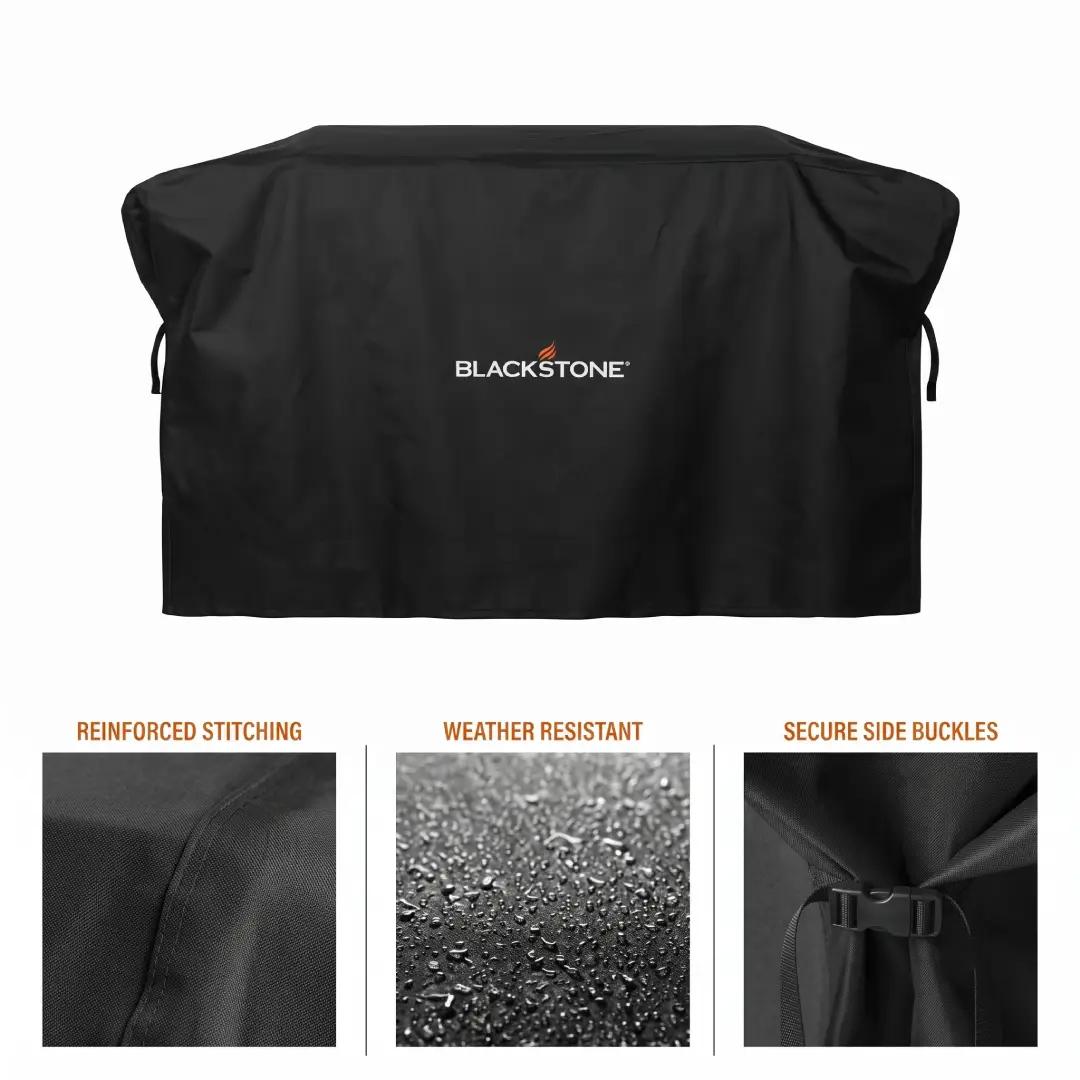 Blackstone 5482 36 Inch Griddle Cover with Hood and Cinch Straps