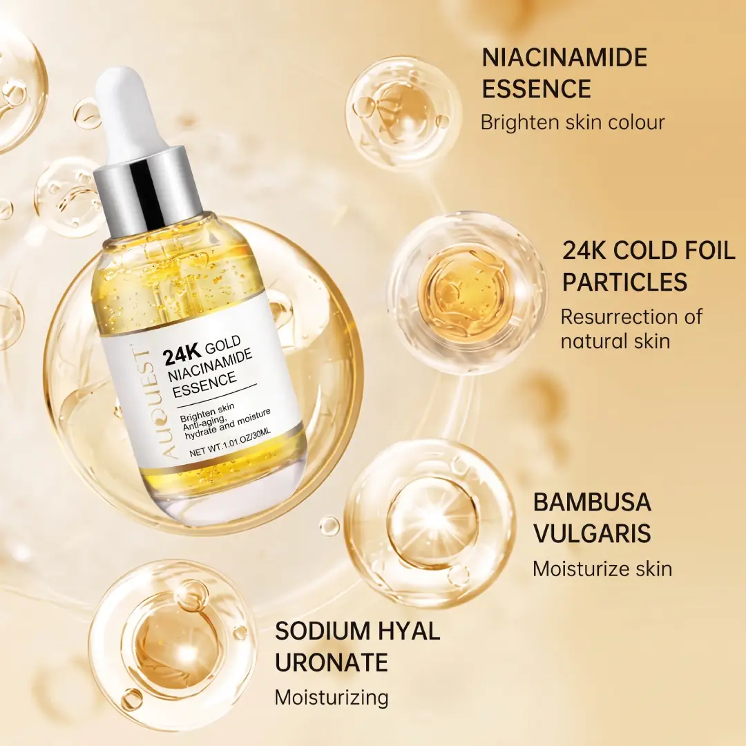 AUQUEST Niacinamide Face Serum with Hyaluronic Acid image 2