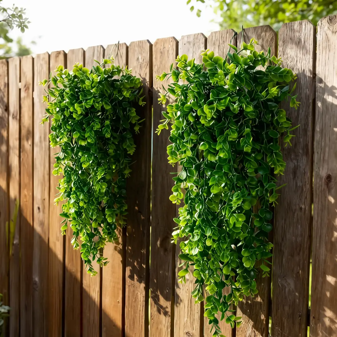 4-Piece Artificial Eucalyptus Hanging Plants, Faux Greenery Vines for Home, Wedding & Outdoor Decor image 2