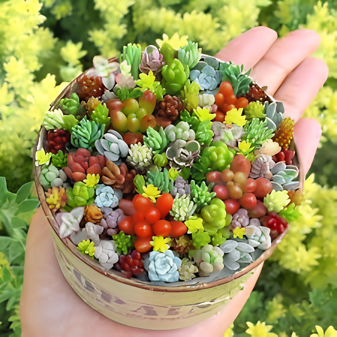 200 Pcs Mixed Mini Succulent Seeds for Bonsai and Garden Plants