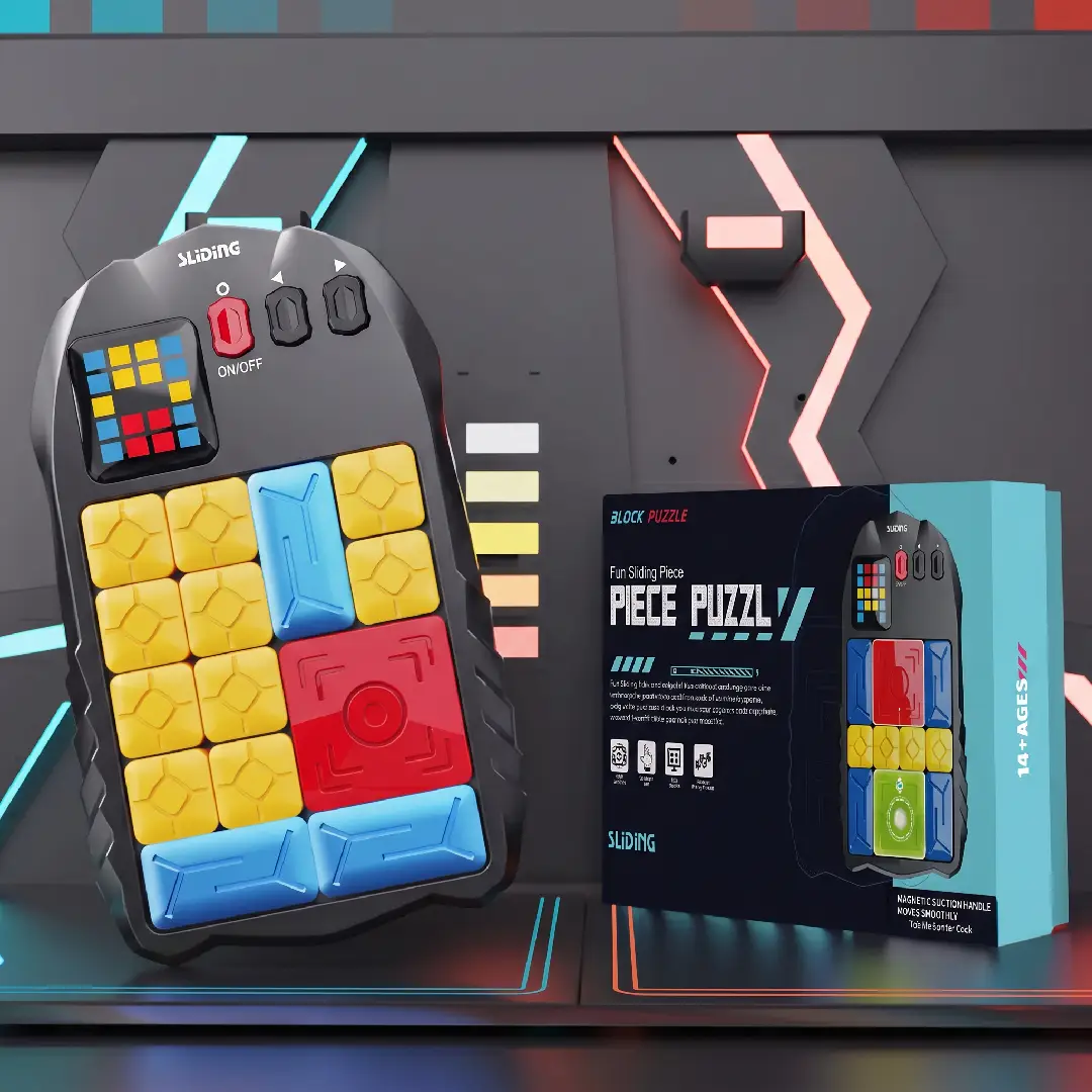 Huarong Road Magnetic Sliding Block Puzzle image 10