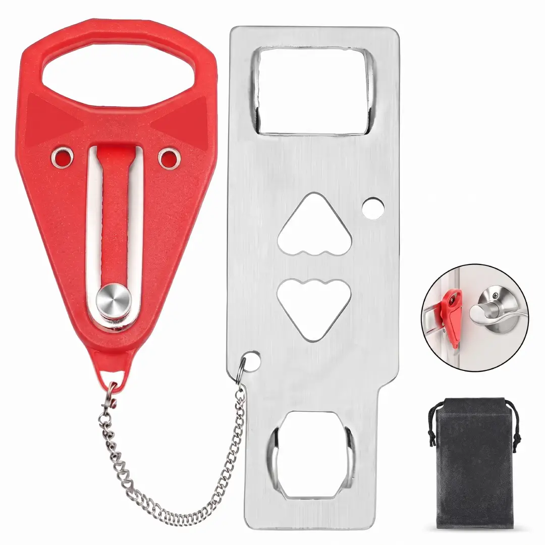 Portable Door Lock for Travel Hotel and Home Security image 2