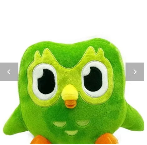 Lovely Green Duo Plushie of Duo The Owl Cartoon Anime Plush Toy Soft Stuffed Animal Plushie Dolls Children Birthday Gift