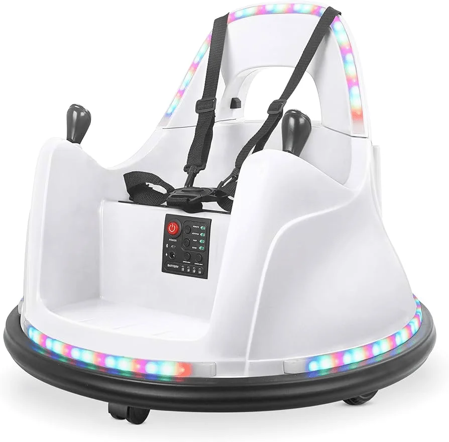 12V Kids Bumper Car Electric Ride-On Toy with Remote image 1