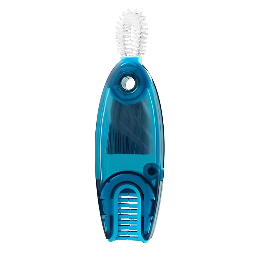 3-in-1 Long Handle Bottle Brush with Straw and Lid Cleaner image 2